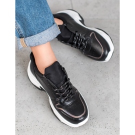 SHELOVET Crne sportske cipele crna 1