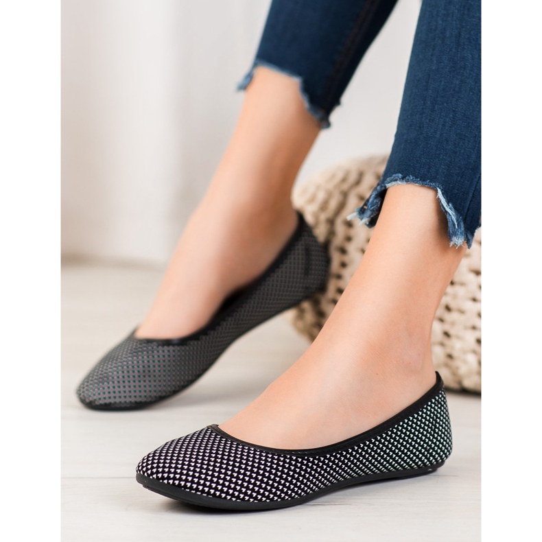 McKey Balerina u srcima bijela crna 1