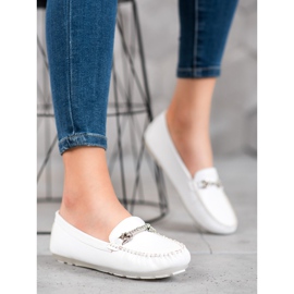 Fama Mokasine s kubnim cirkonijem bijela 2