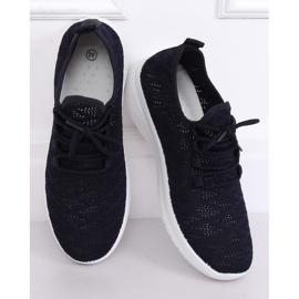 BB76 Mornaričko -plave sportske cipele tamnoplava žuta boja 2