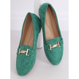 Zelene Ženske natikače 99-13A Zelene zelena 2