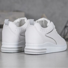 SHELOVET Bijele cipele sa skrivenim klinom bijela 1