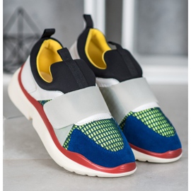 Sweet Shoes Lagane sportske cipele s čičak trakom višebojan 2