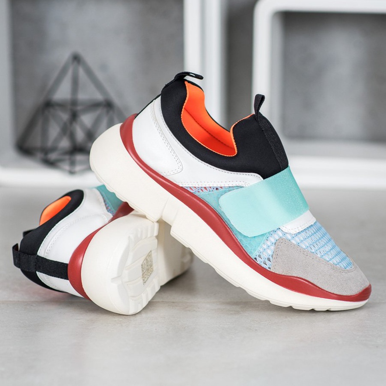 Sweet Shoes Lagane sportske cipele s čičak trakom višebojan 1