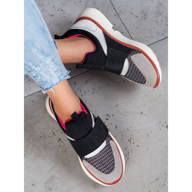Sweet Shoes Lagane sportske cipele s čičak trakom raznobojna 1