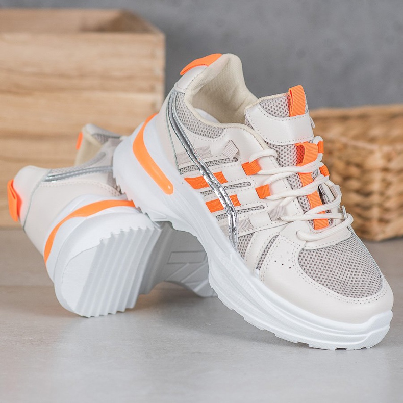 SHELOVET Modne sportske cipele na platformi raznobojna 2