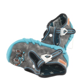 Befado dječje cipele 110P314 plava siva 4