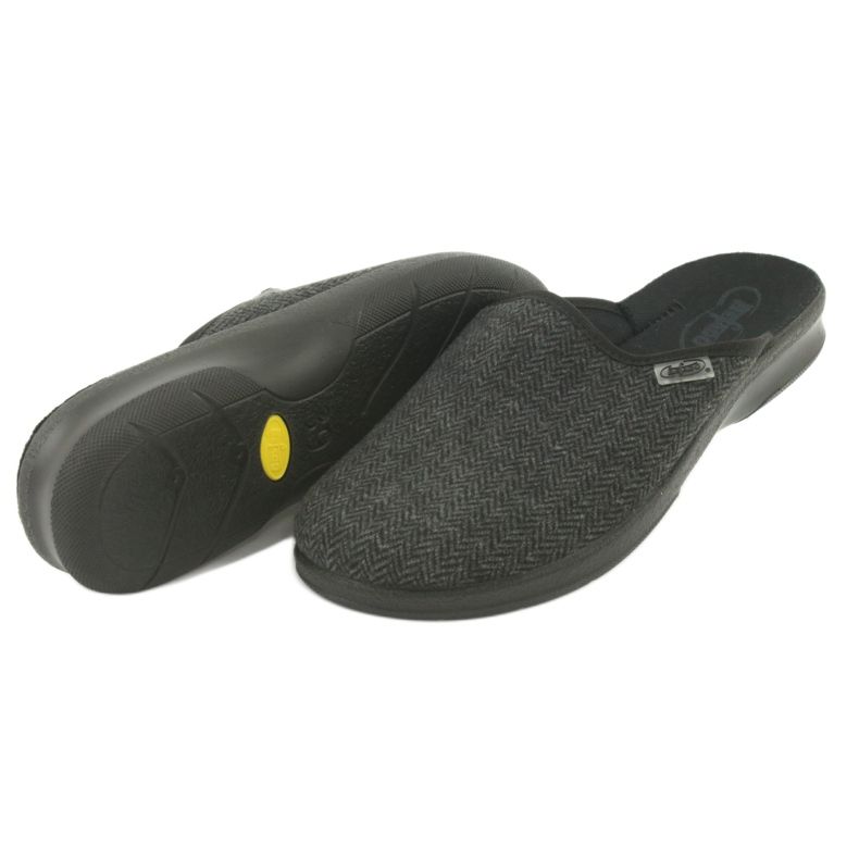 Befado muške cipele pu 548M022 crno siva 4