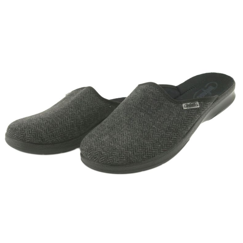 Befado muške cipele pu 548M022 crno siva 3