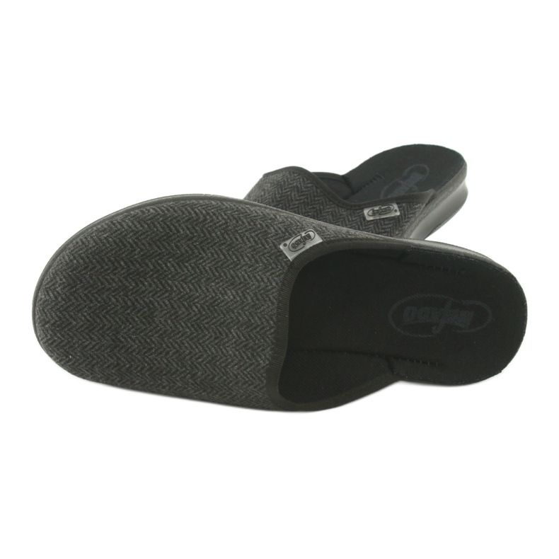 Befado muške cipele pu 548M022 crna siva 5