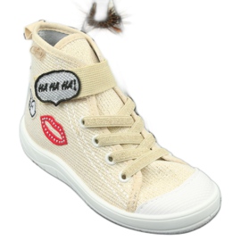 Befado dječje cipele 268X069 crvena siva žuta boja 1