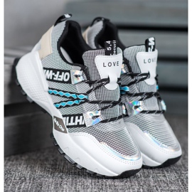 Bona Volite Mesh tenisice bijela crno 1