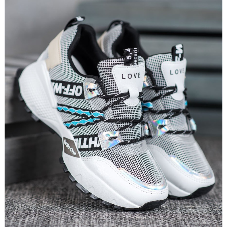 Bona Volite Mesh tenisice bijela crna 1