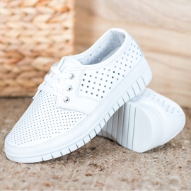 Kylie Kožne broge na platformi bijela 2