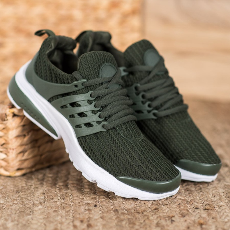 SHELOVET Tekstilna sportska obuća kaki 1