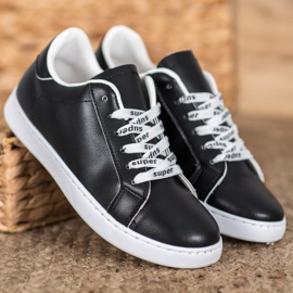 SHELOVET Super sportske cipele bijela crna 2