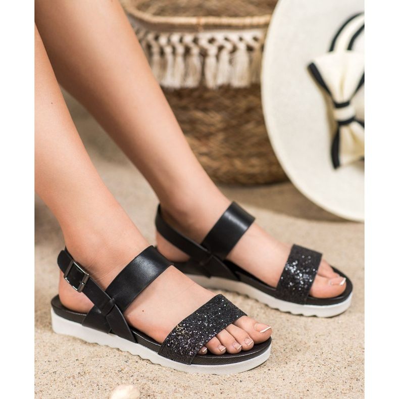 Filippo Crne sandale na platformi crna 1