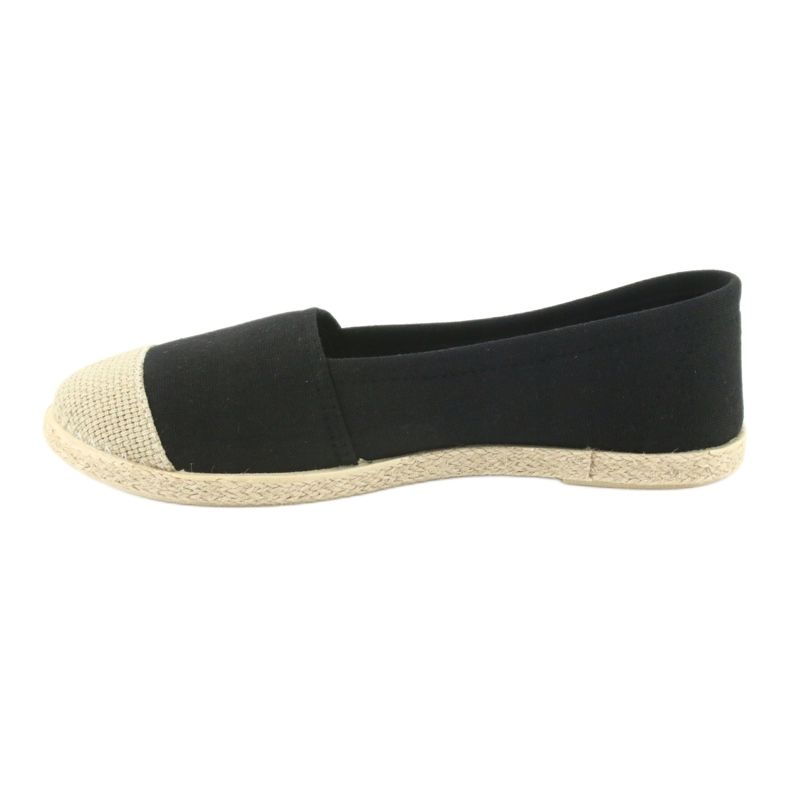 Wishot 32-130 espadrila balerina crno 2