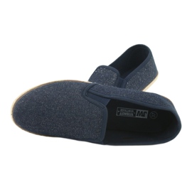 Wishot Ženske espadrile sa šljokicama 32-187 tamnoplave plava 5