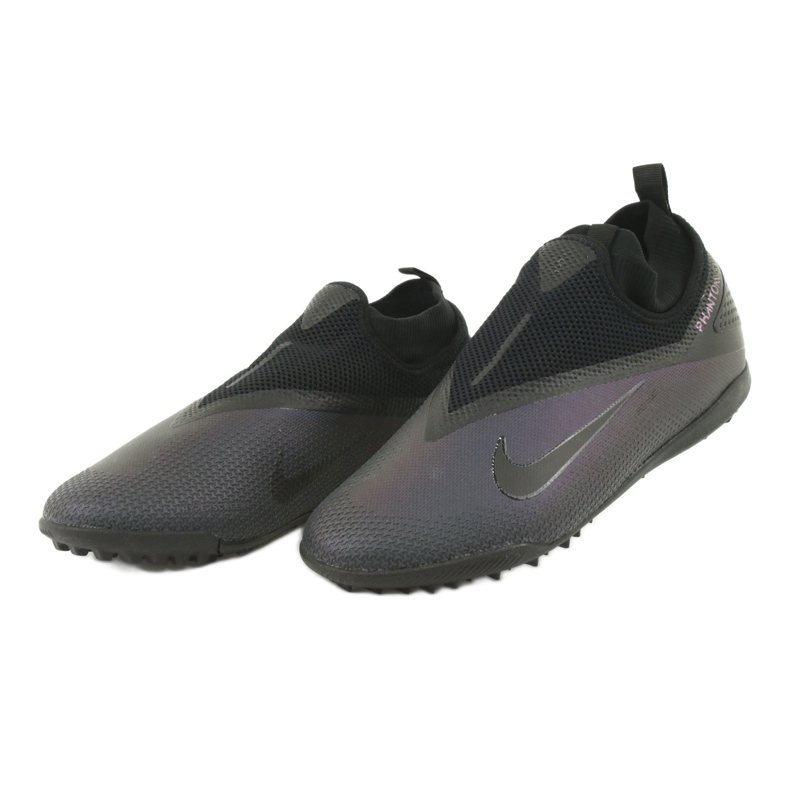 Nike React Phantom Vsn 2 Pro Df Tf M CD4174-010 nogometna cipela crna 3