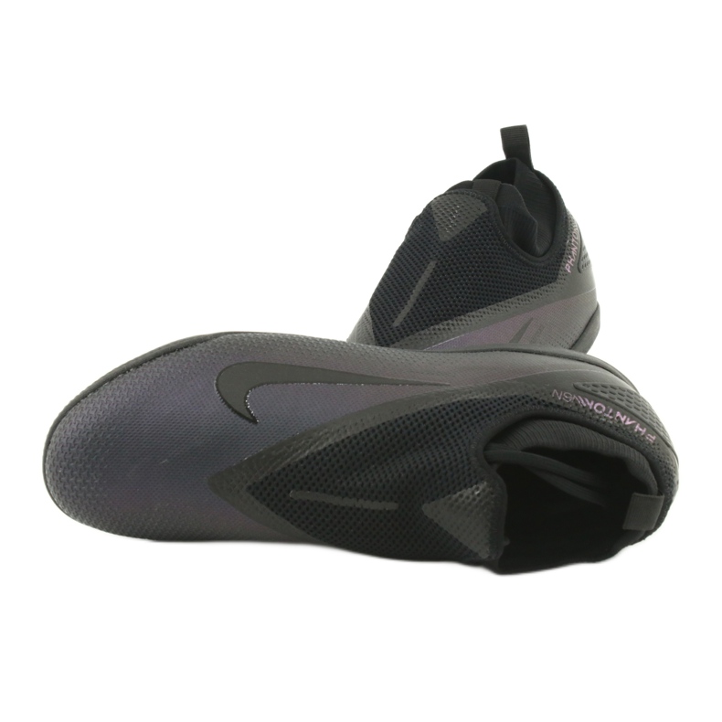 Nike React Phantom Vsn 2 Pro Df Tf M CD4174-010 nogometna cipela crno 5