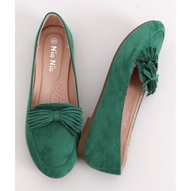 Zelene Ženske natikače 99-72A Zelene zelena 1