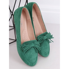 Zelene Ženske natikače 99-72A Zelene zelena 2