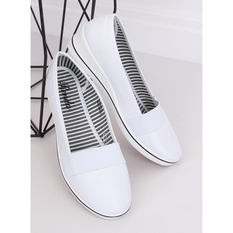 Bijele klinaste balerinke S81B001 Bijele bijela 2