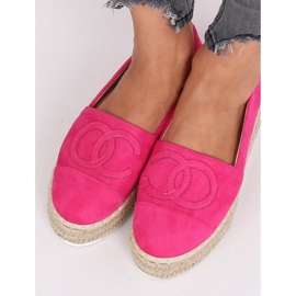Fuchsia espadrile T341P Fushia ružičasta 1