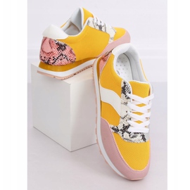 Ženske sportske cipele BL203 Žuta višebojan žuta boja 1