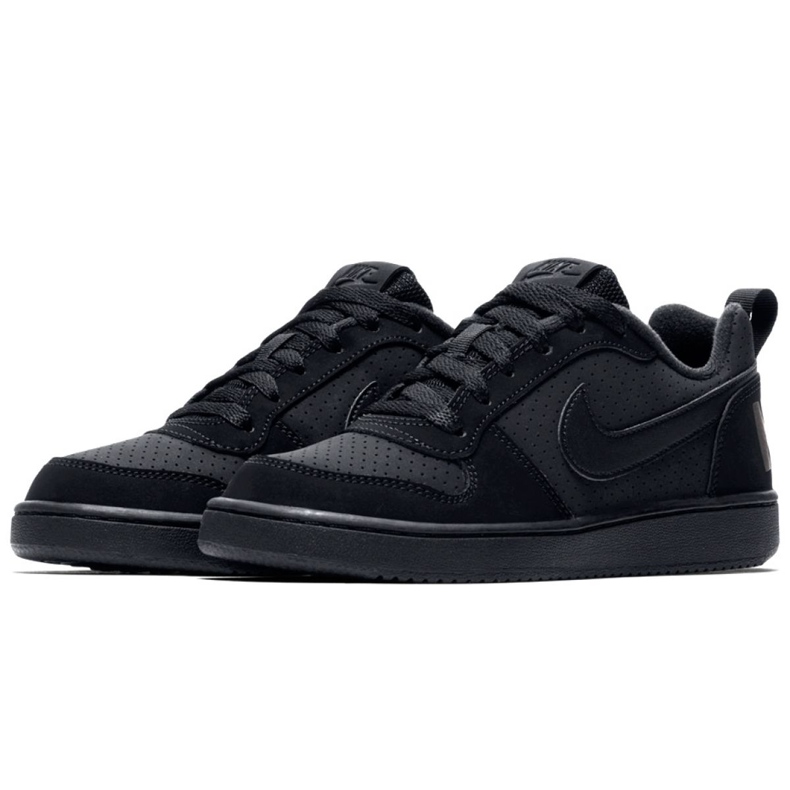 Nike Court Borough Low Gs 839985 001 crno 2