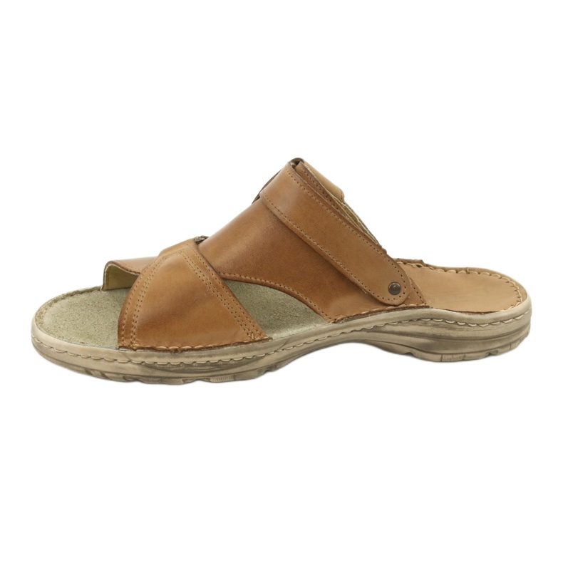 Udobne sandale Naszbut 024 u bež papučama 2