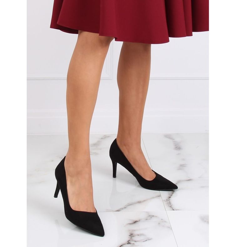 Crne AF05P Crne asimetrične pumpe crno 1