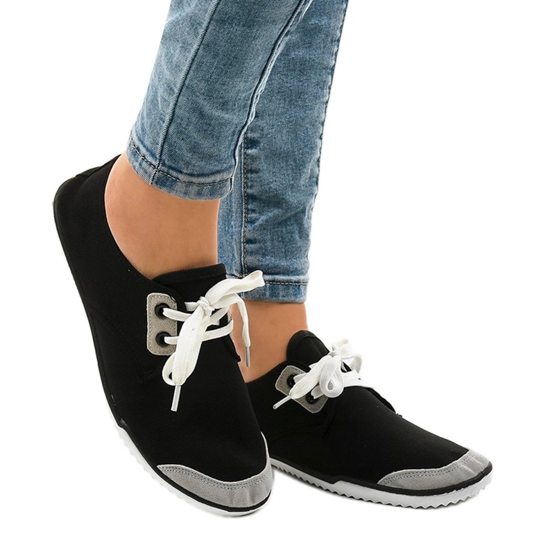 Crne BO-6 slip-tenisice crna 1