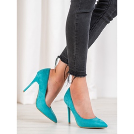 R'S Štikle od antilopa plava 2