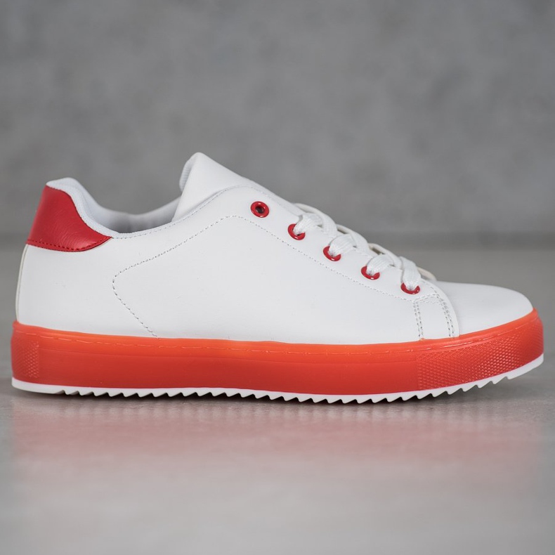 SHELOVET Cipele s šarenim potplatom bijela 2