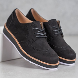 Seastar Cipele od antilopa crno 1