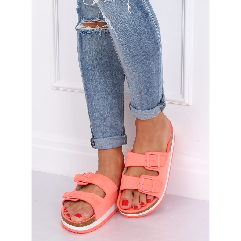 Koraljne papuče SS115P Coral raznobojna naranča 1