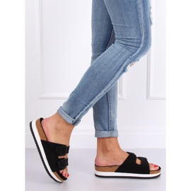 Crne scholki papuče SS115P Crne crna 1