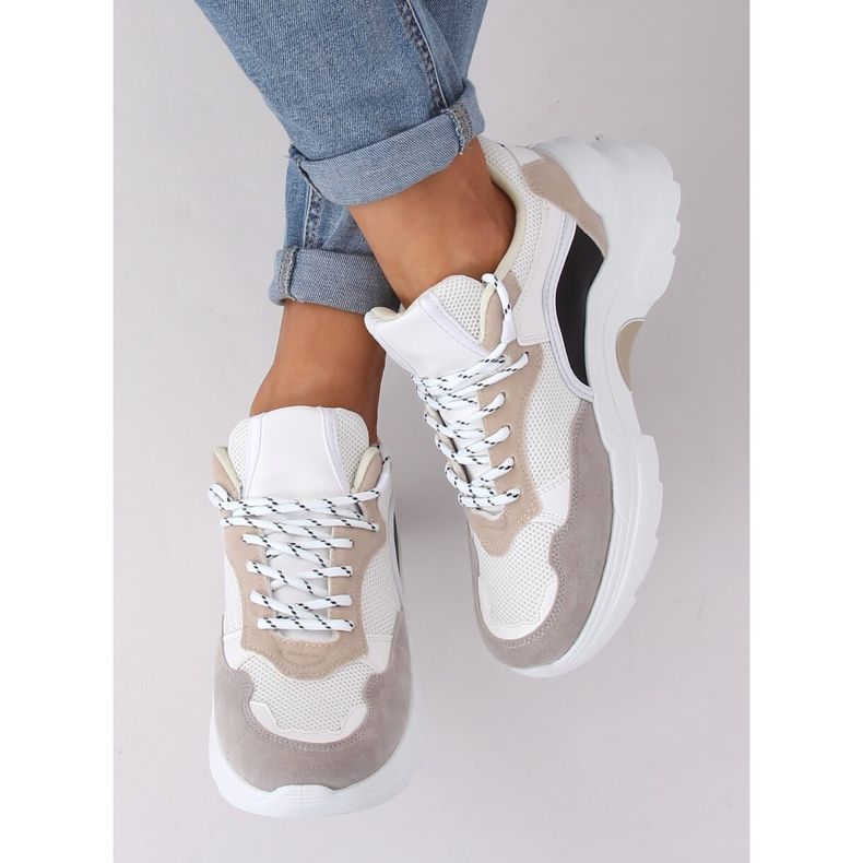 Ženske sportske cipele JD02P White Beige bijela crna ljubičasta ružičasta 2