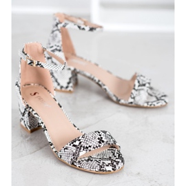 Seastar Sandale sa zmijskim printom višebojan 2