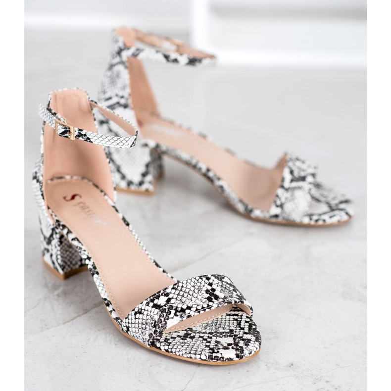 Seastar Sandale sa zmijskim printom višebojan 2