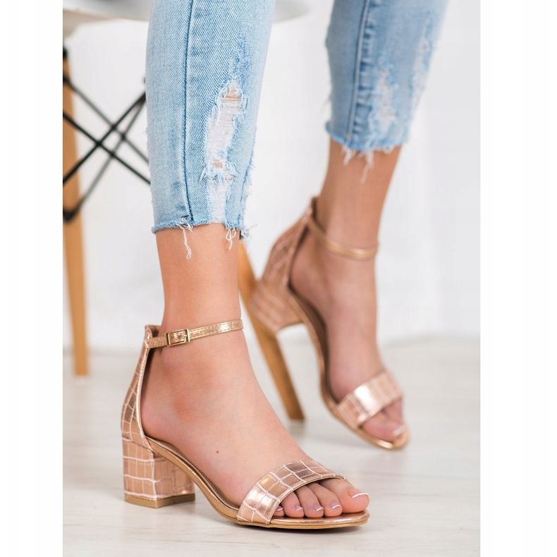 Seastar Sandale s eko kožom ružičasta 2