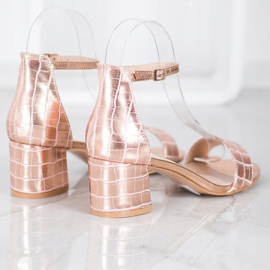 Seastar Sandale s eko kožom ružičasta 1