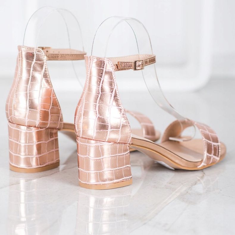 Seastar Sandale s eko kožom ružičasta 1