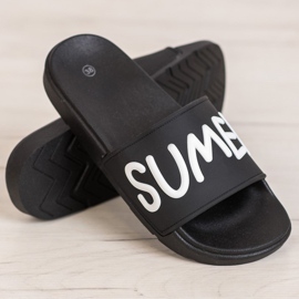 SHELOVET Gumene papuče crno 1