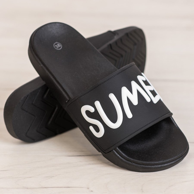 SHELOVET Gumene papuče crna 1