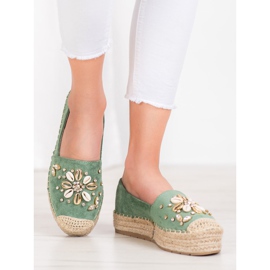Seastar Espadrile s ukrasima zelena 2
