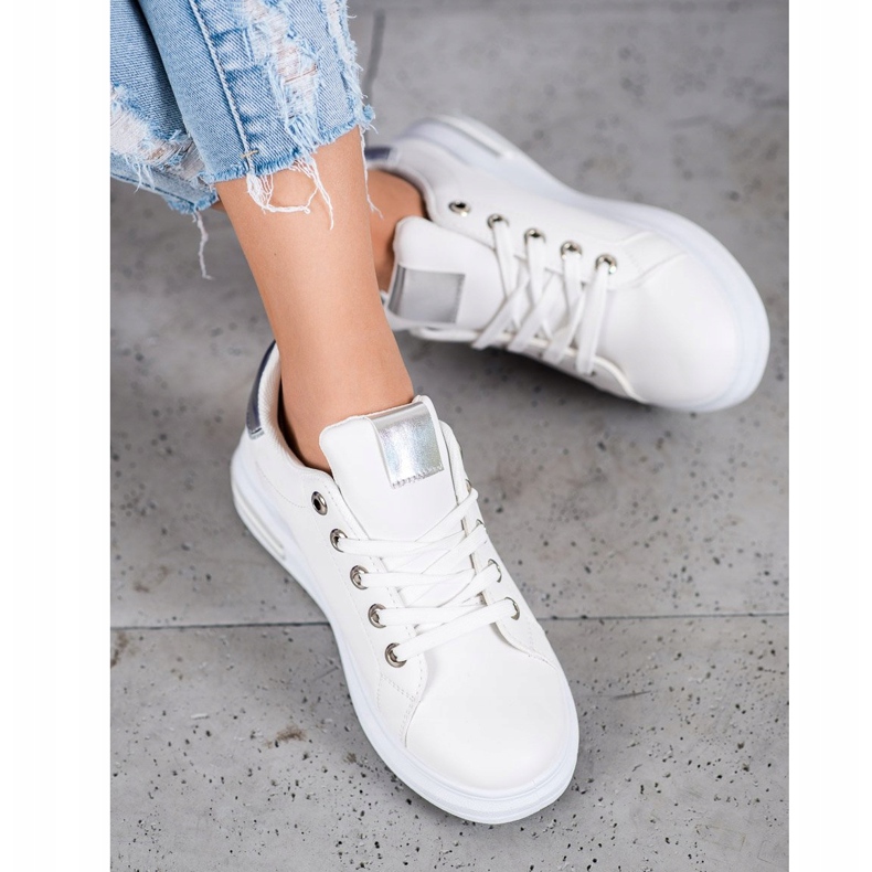 SHELOVET Modne sportske cipele bijela 2