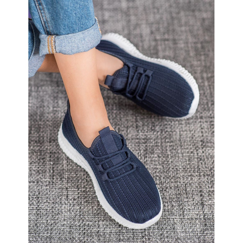 SHELOVET Tekstilne sportske cipele plava 2